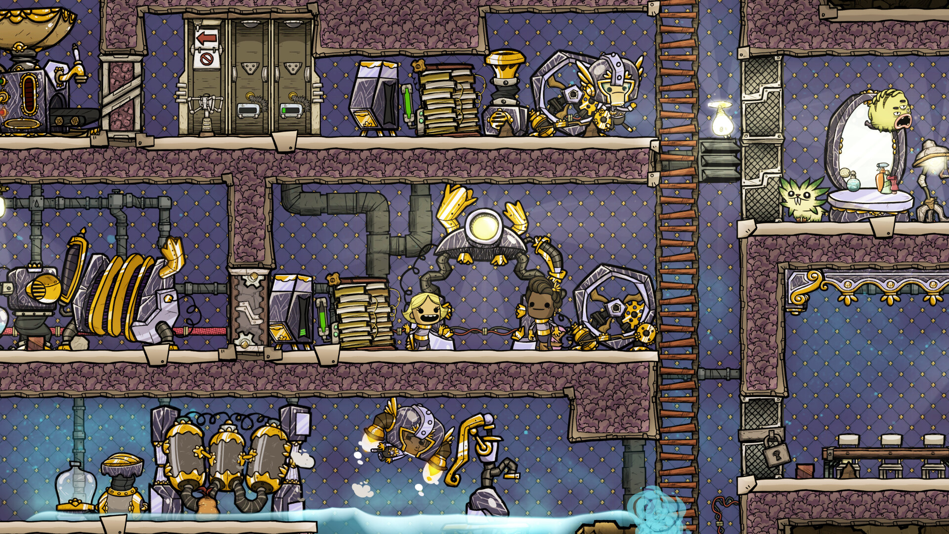 Oxygen Not Included: Neutronium Cosmetics Pack Featured Screenshot #1