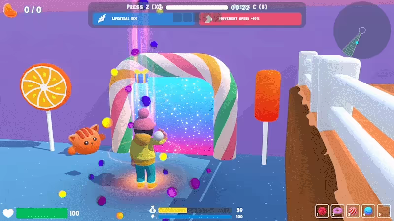 Powerup and Bang! video 3
