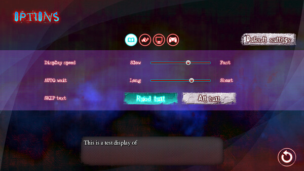 Screenshot z BAD END