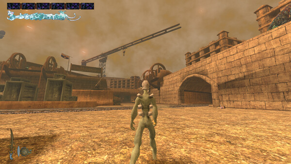 Screenshot of Bargalian Regicide gameplay showing in-action mechanics