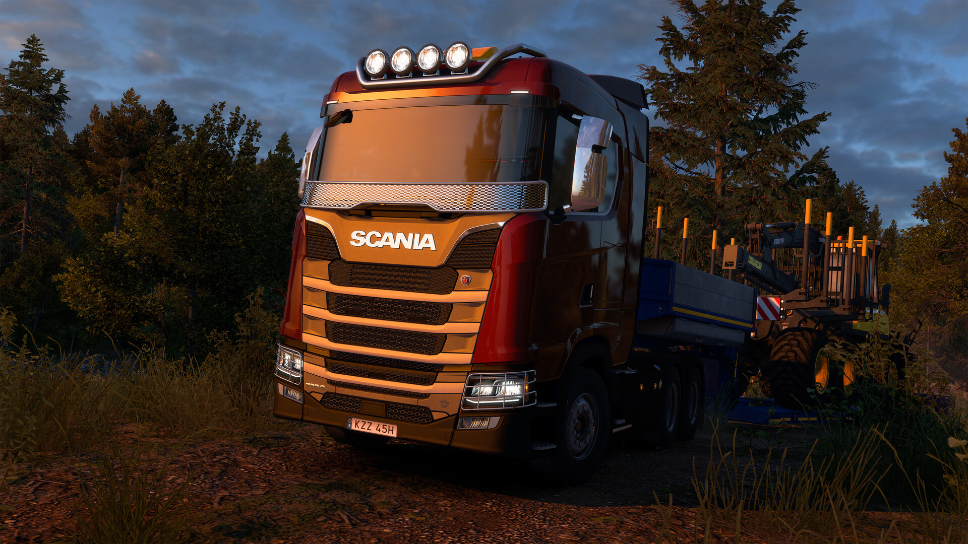 Euro Truck Simulator 2 - Forest Machinery 스크린샷 3
