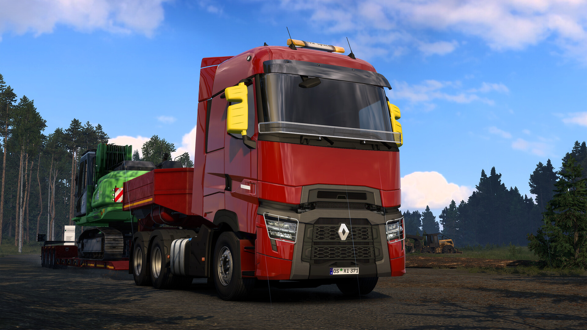 Euro Truck Simulator 2 - Forest Machinery 스크린샷 6