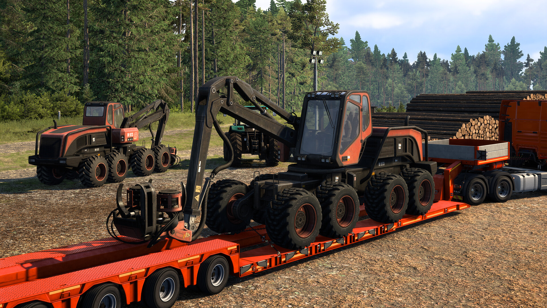 Euro Truck Simulator 2 - Forest Machinery 스크린샷 4