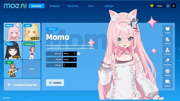 Moe-AI game for windows Pc 1