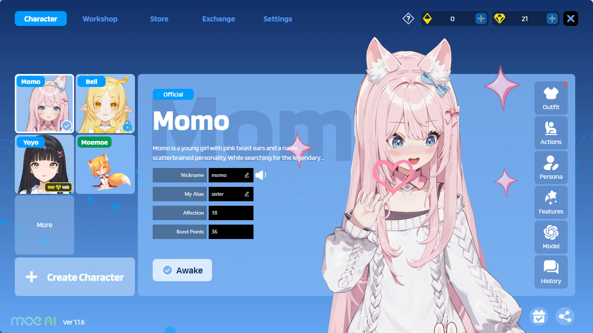 Moe-AI Featured Screenshot #1