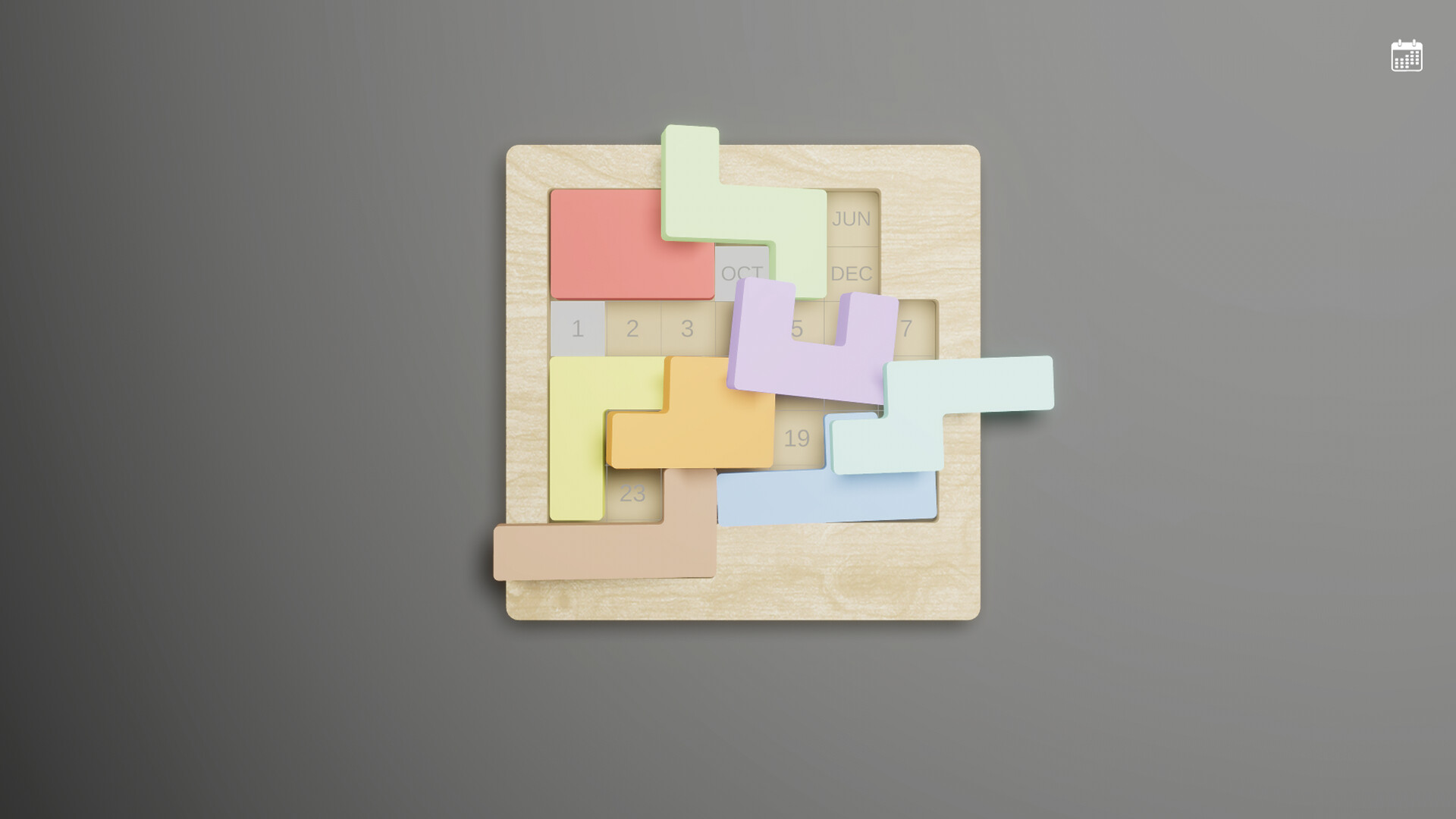 Calendar Puzzle screenshot #4