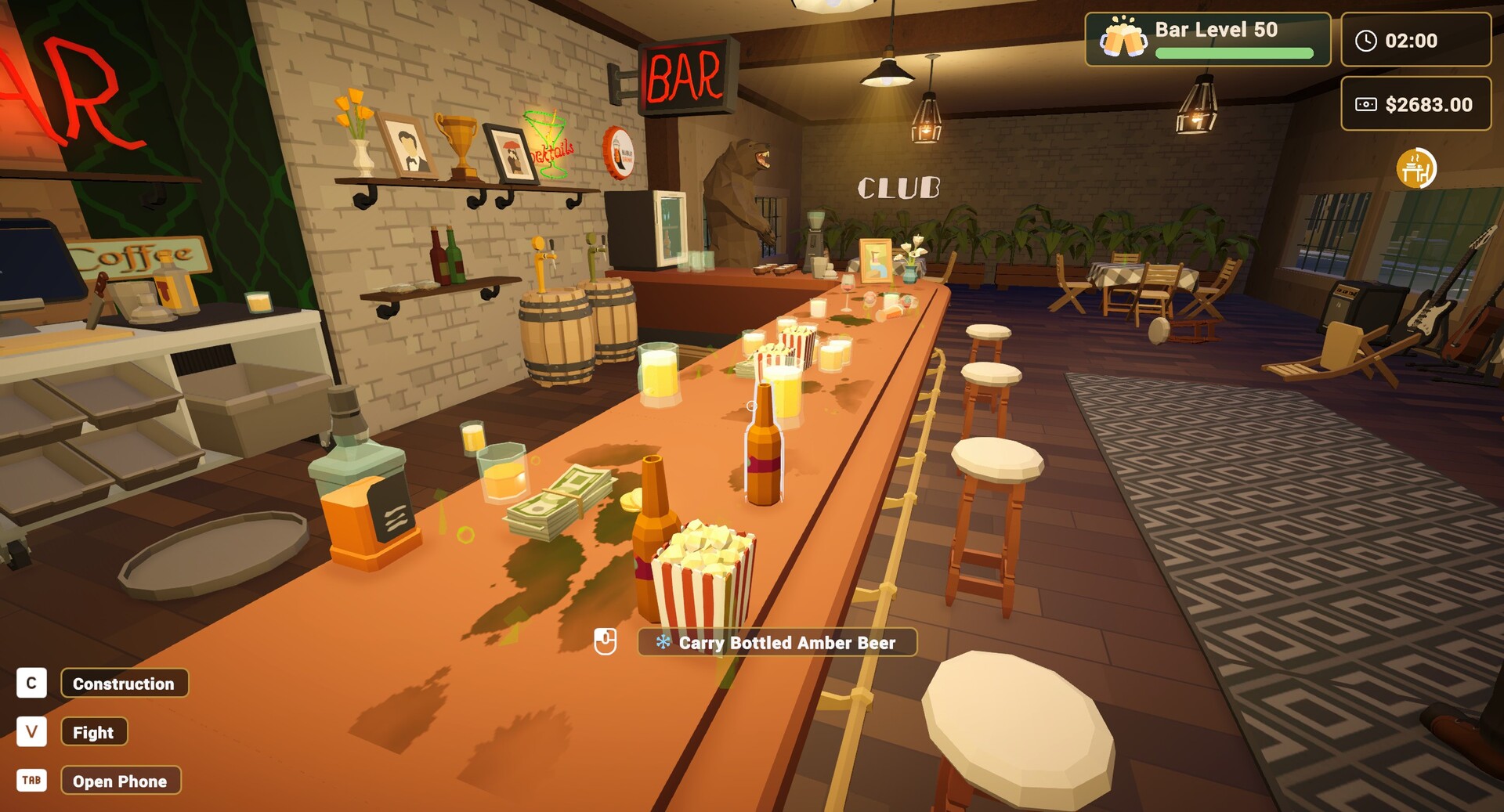 Barfender: CO-OP Bar Simulator 遊戲畫面 7