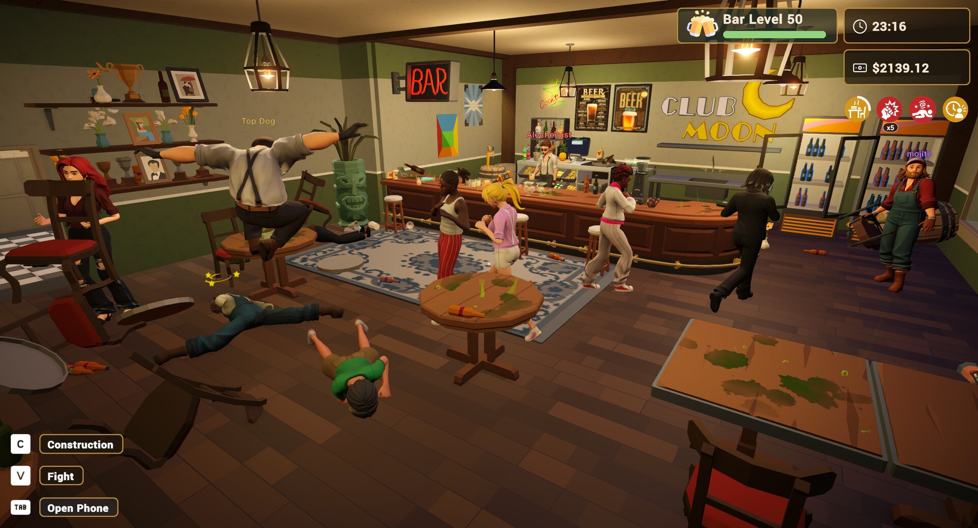 Barfender: CO-OP Bar Simulator — official game screenshot