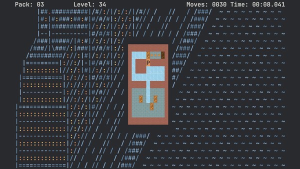 Скриншот 1 из игры SokoTerm