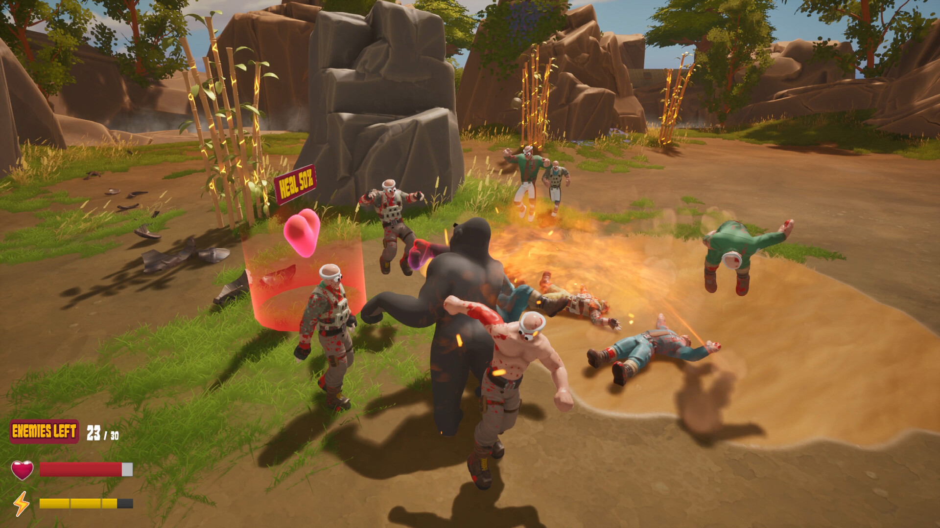 Gorilla Gauntlet screenshot #1