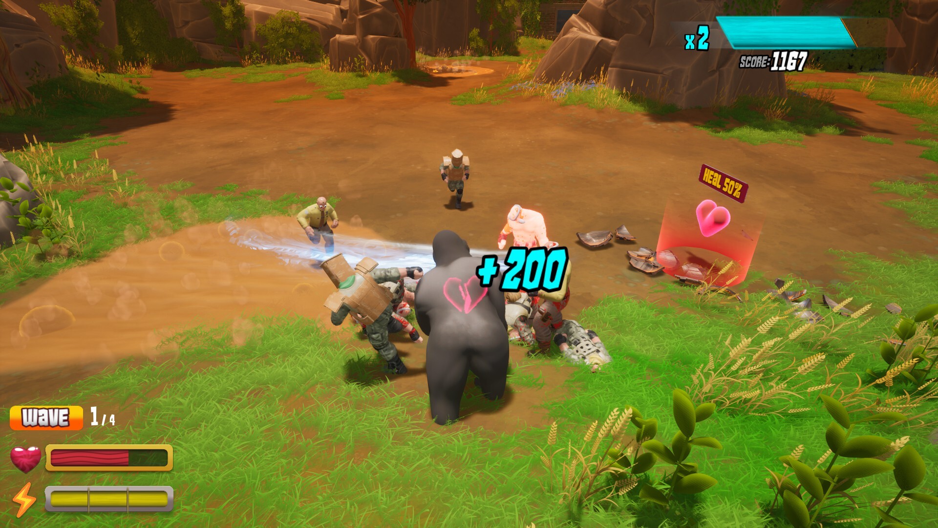 Gorilla Gauntlet screenshot #2