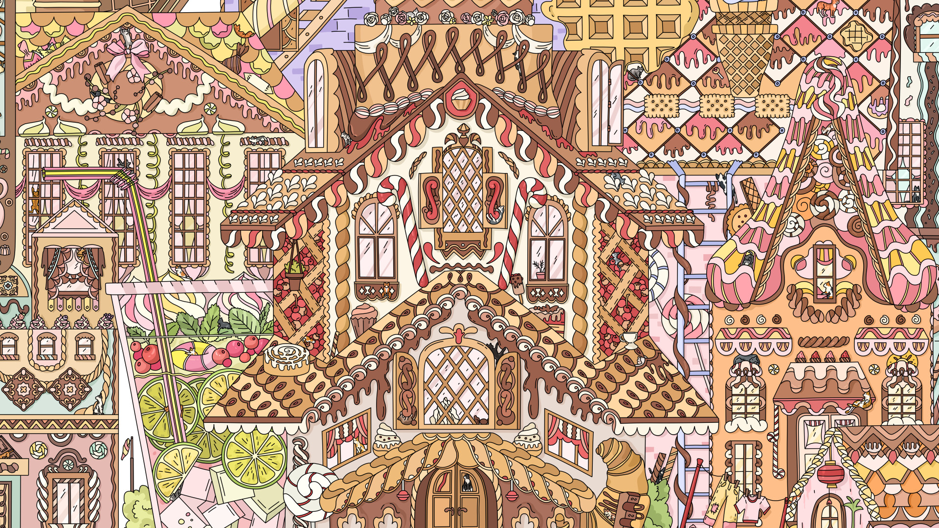 HIDDEN CATS 7: Cookie Town screenshot #5