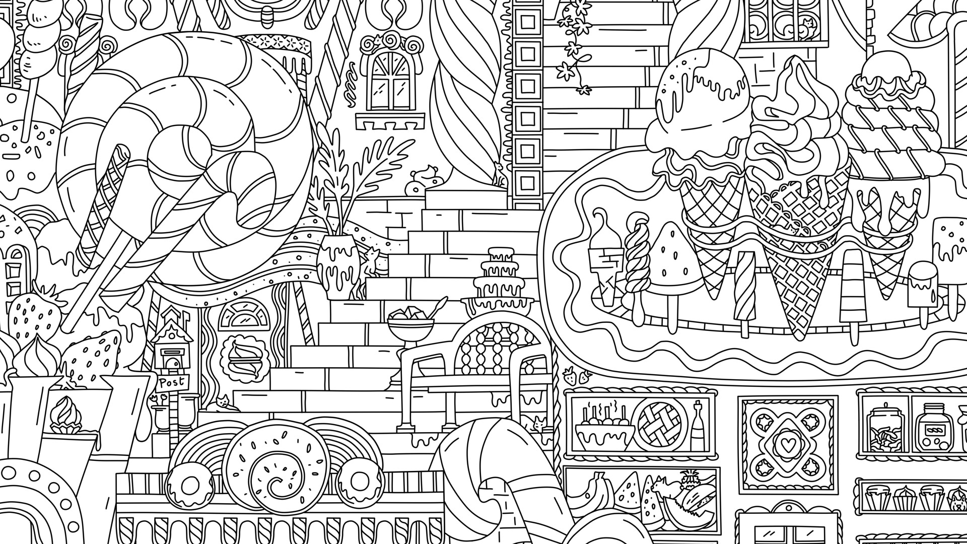 HIDDEN CATS 7: Cookie Town screenshot #2