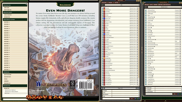 Fantasy Grounds - Pathfinder 2 RPG - Monster Core 2