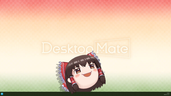 Desktop Mate Touhou Project Yukkuri Reimu DLC