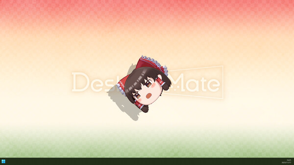 Desktop Mate Touhou Project Yukkuri Reimu DLC