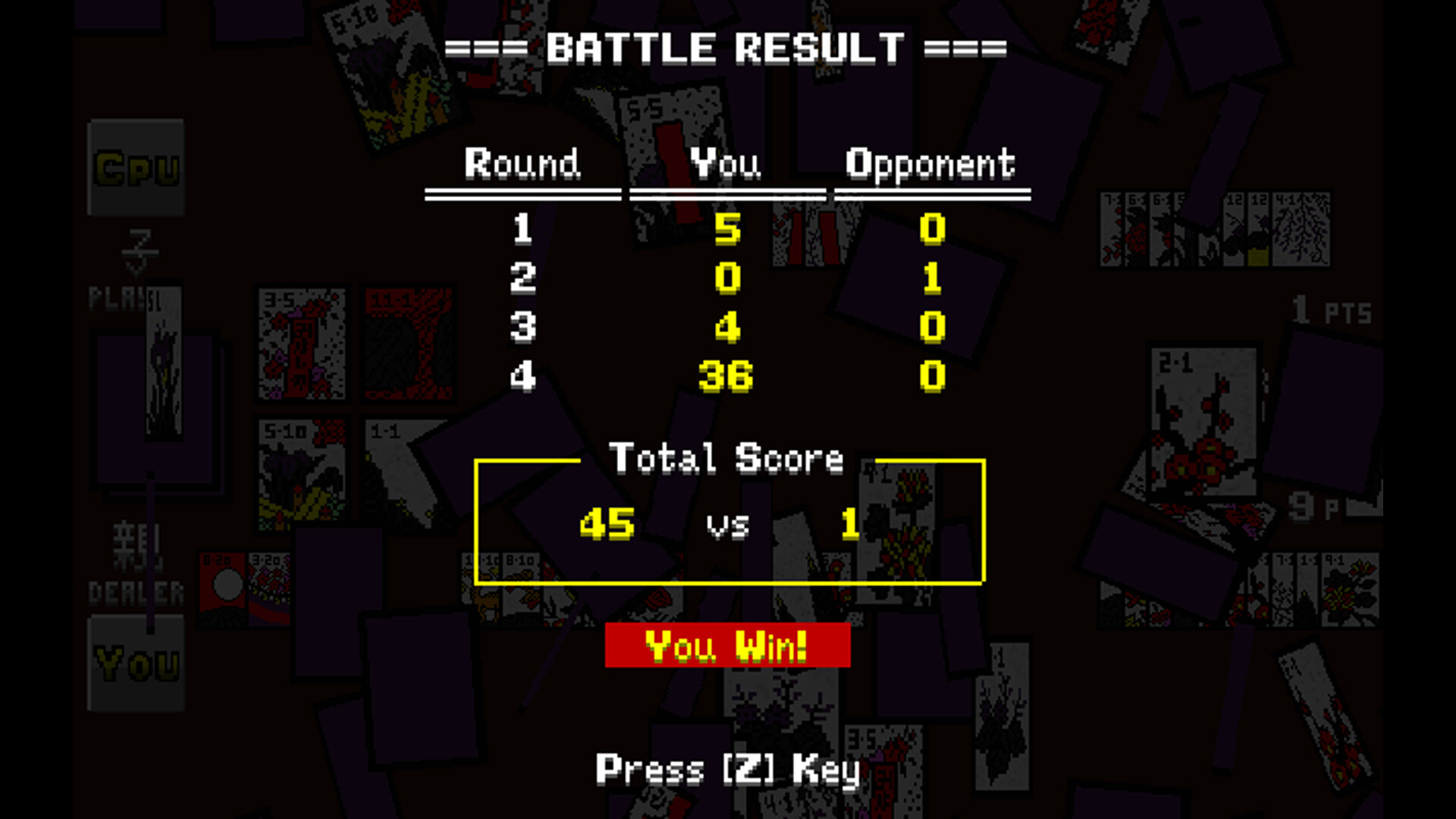 Battle Hanafuda screenshot #15