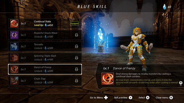 Screenshot of Golden Escape gameplay showing in-action mechanics