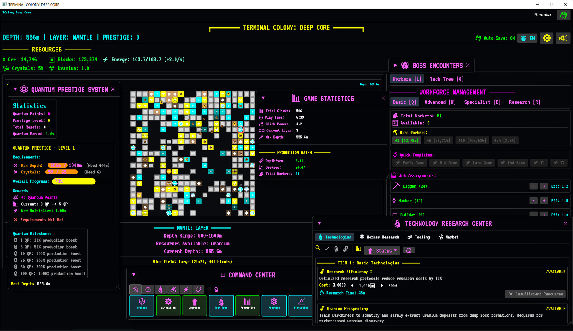 Terminal Colony Deep Core screenshot screenshot 3
