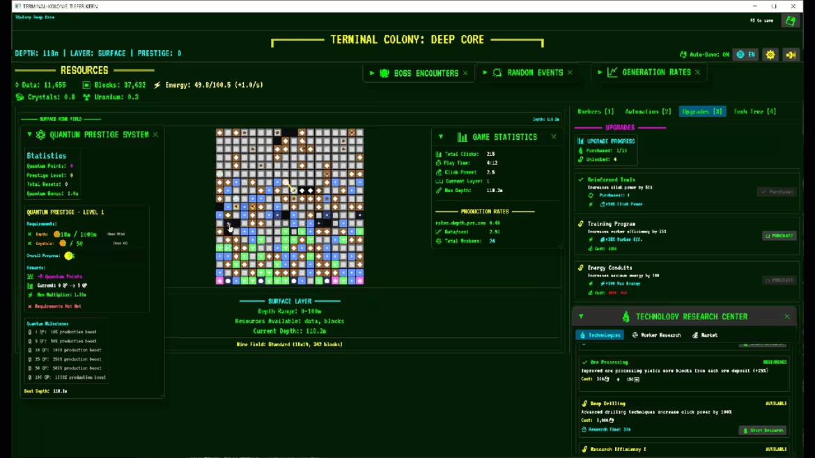 Terminal Colony Deep Core video 1