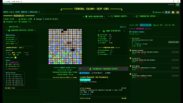 Terminal Colony Deep Core video 2
