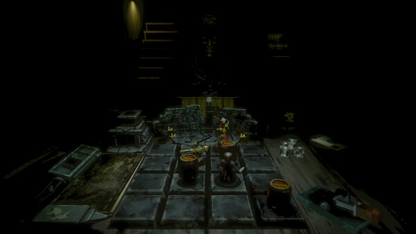Screenshot of THROWN gameplay showing in-action mechanics