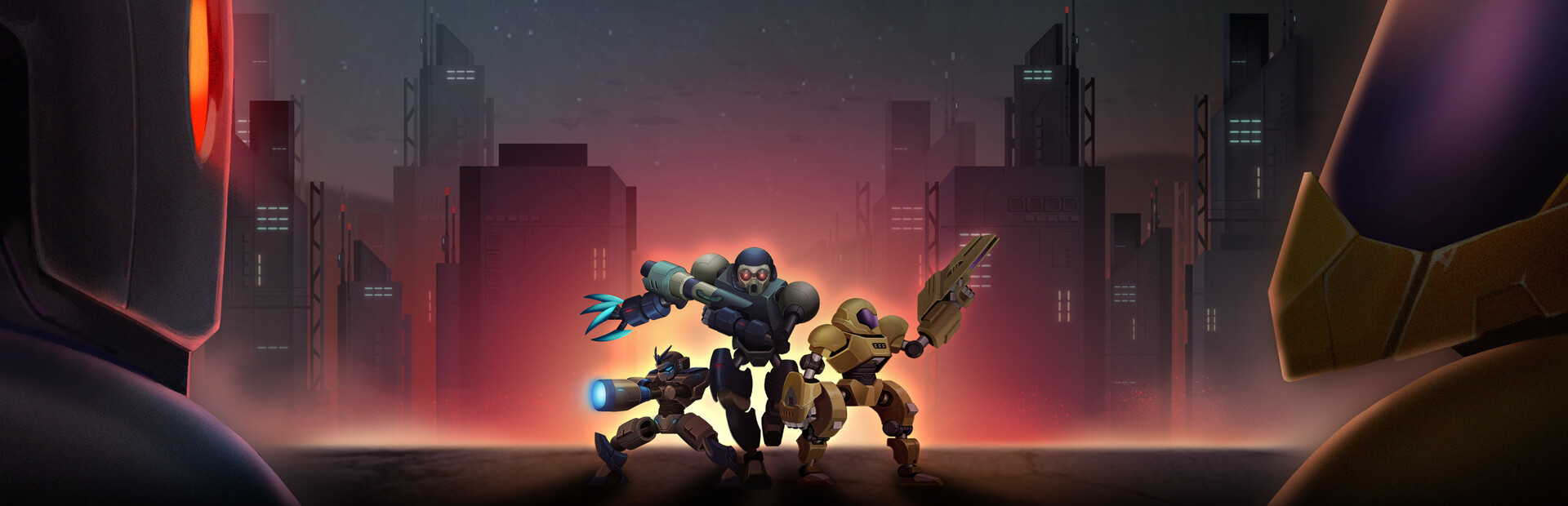 Simple Arena Robots