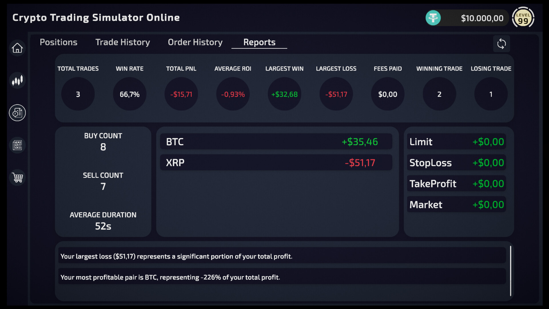 Crypto Trading Simulator screenshot #9