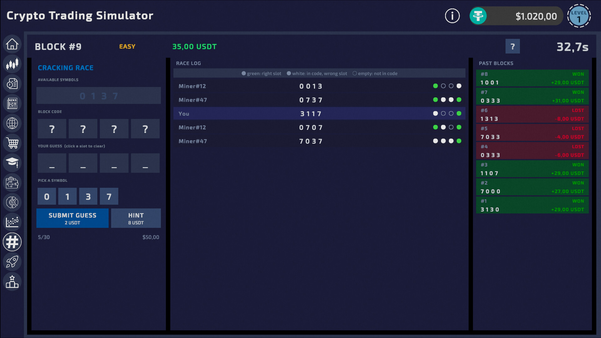 Crypto Trading Simulator – Screenshot 12