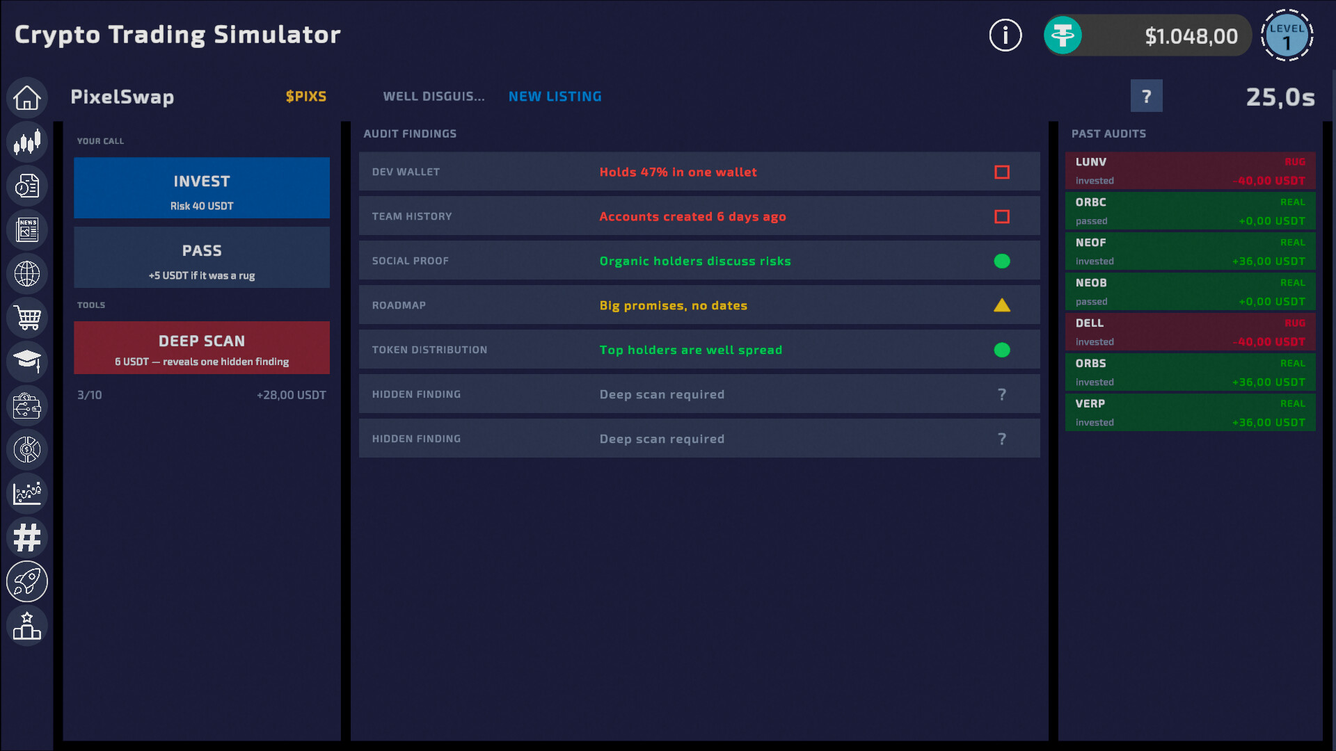 Crypto Trading Simulator – Screenshot 10