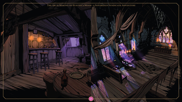 Hunter's Moon: A Sovereign Syndicate Adventure - Digital Artbook