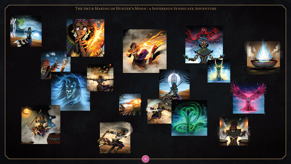 Hunter's Moon: A Sovereign Syndicate Adventure - Digital Artbook