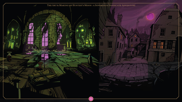 Hunter's Moon: A Sovereign Syndicate Adventure - Digital Artbook