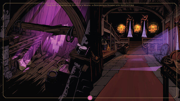 Hunter's Moon: A Sovereign Syndicate Adventure - Digital Artbook