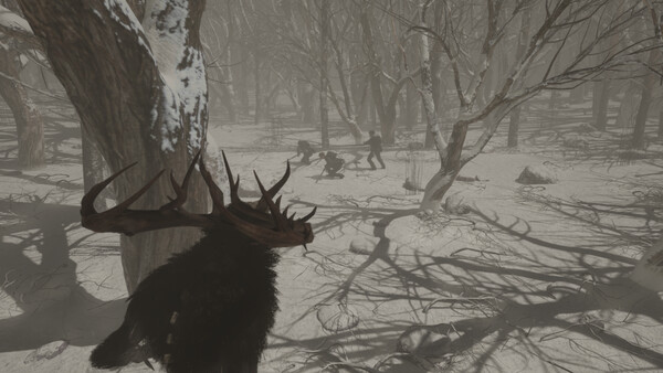 Screenshot of Us or Them gameplay showing in-action mechanics