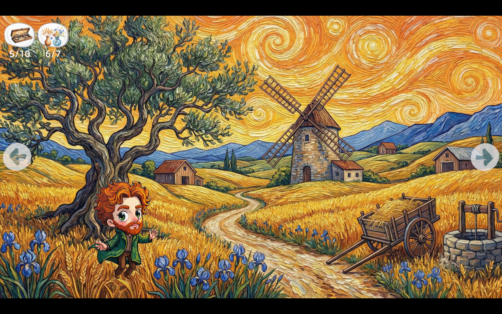 Meow Time Machine: VAN GOGH Plus screenshot #6