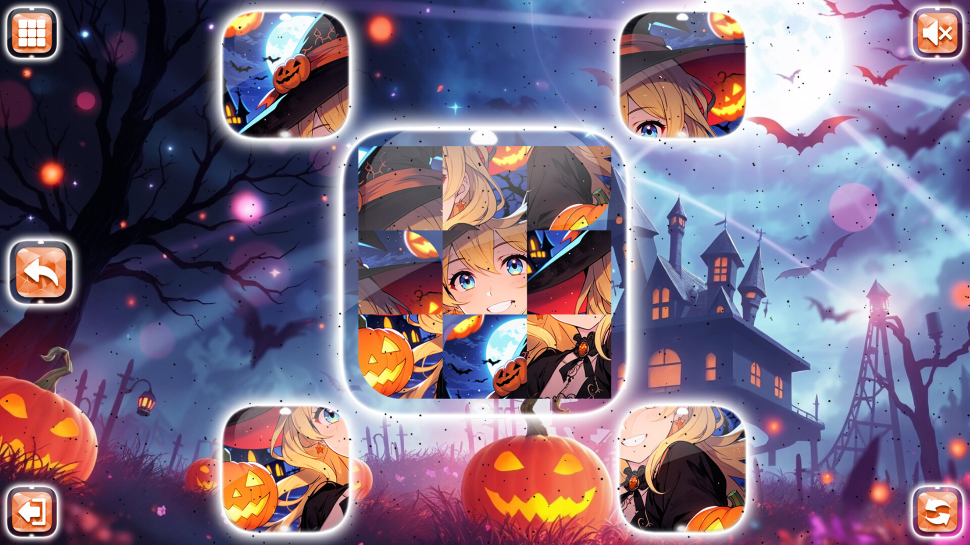 Lovely Anime Puzzle: Halloween Featured Screenshot #1