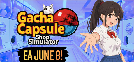 Gacha Capsule Shop Simulator - Akihabara header art