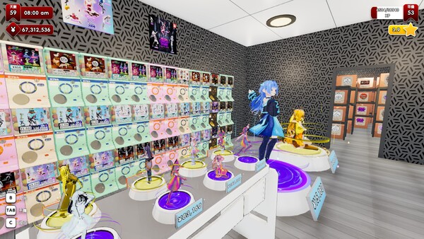 秋葉原盲盒店模擬器 遊戲截圖 1