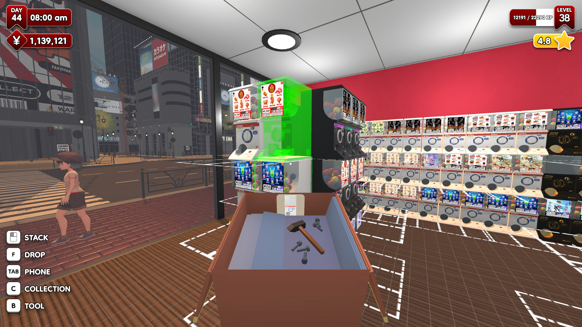Gacha Capsule Shop Simulator - Akihabara screenshot 1