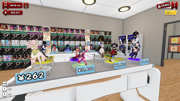 秋葉原盲盒店模擬器 遊戲截圖 10