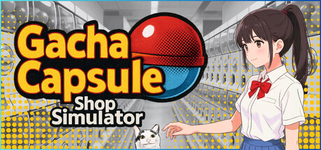 Steam cover for Gacha Capsule Shop Simulator - Akihabara.