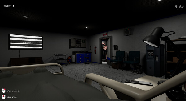Screenshot of The Last Wait gameplay showing in-action mechanics