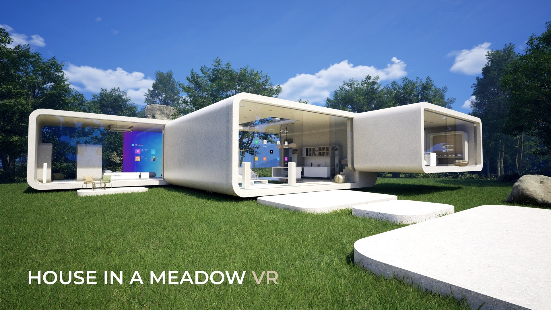 House in a Meadow VR screenshot #6