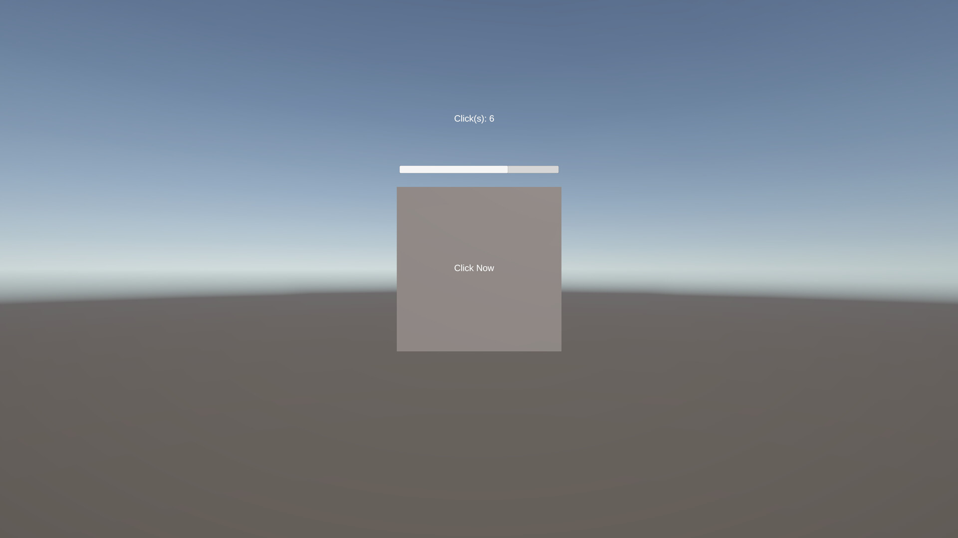 The game where you click on a cube screenshot 4