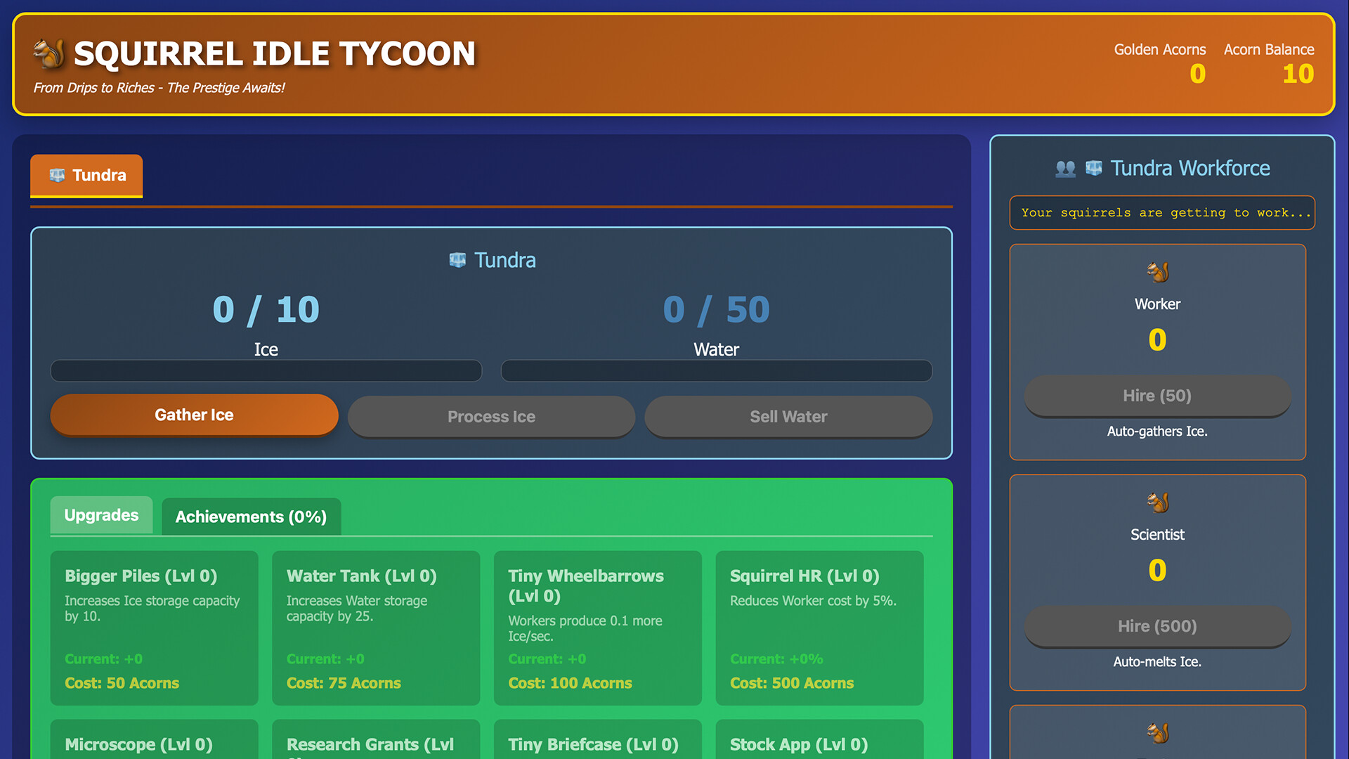 Squirrel Idle Tycoon screenshot #5