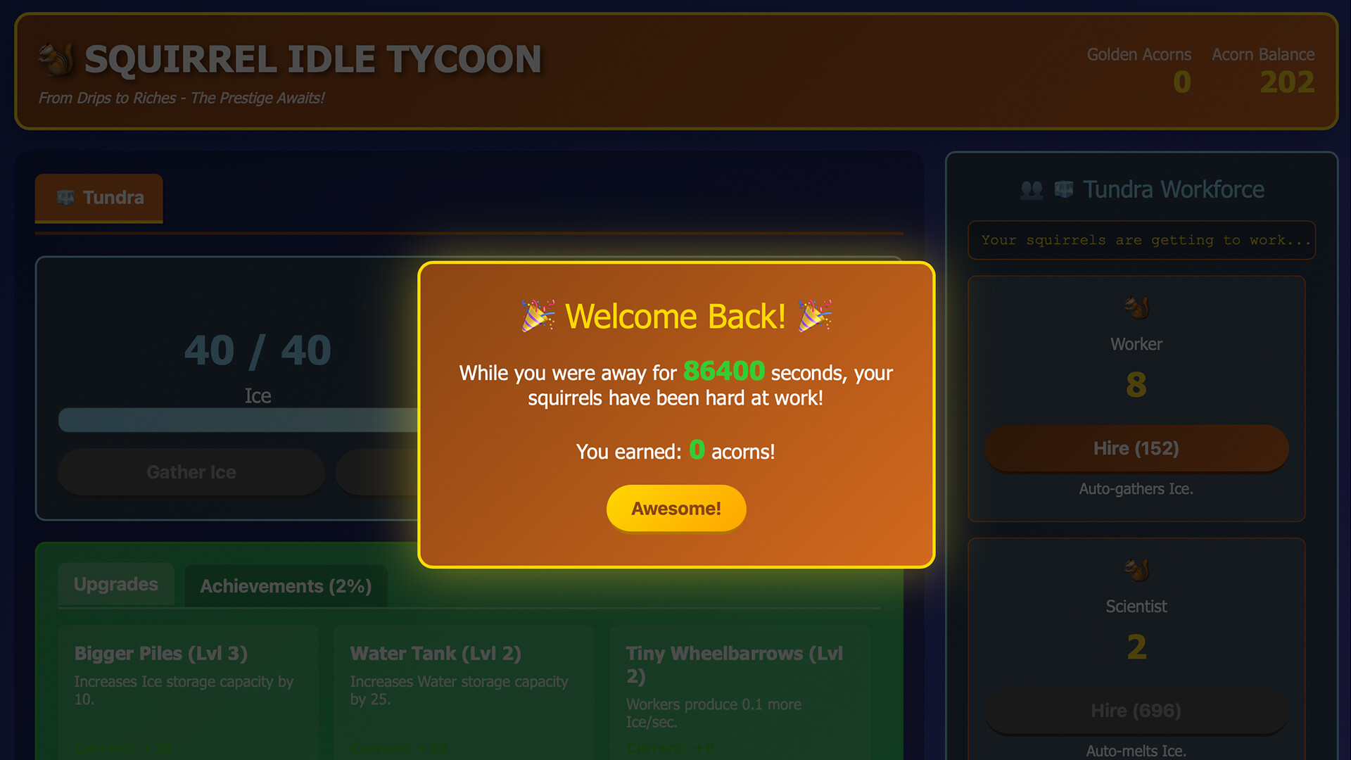 Squirrel Idle Tycoon screenshot #4