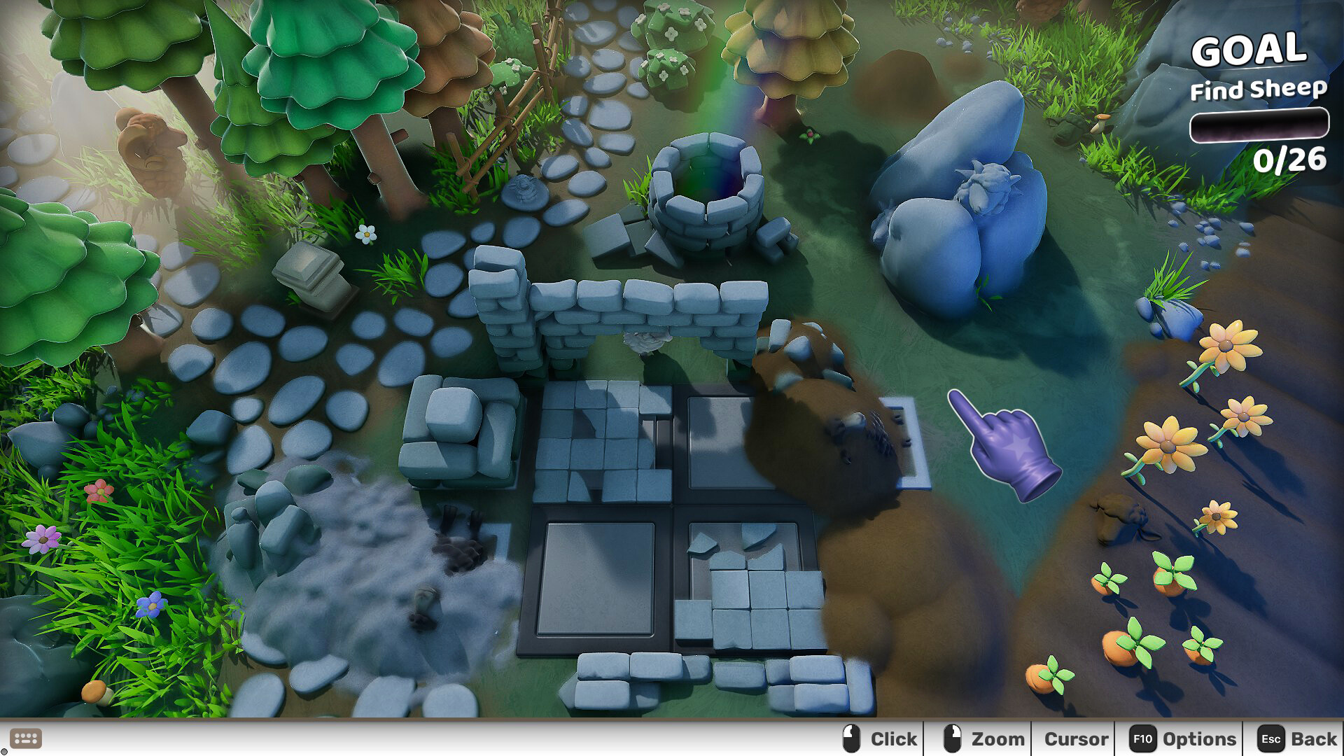 Hidden Sheep Puzzle screenshot #1