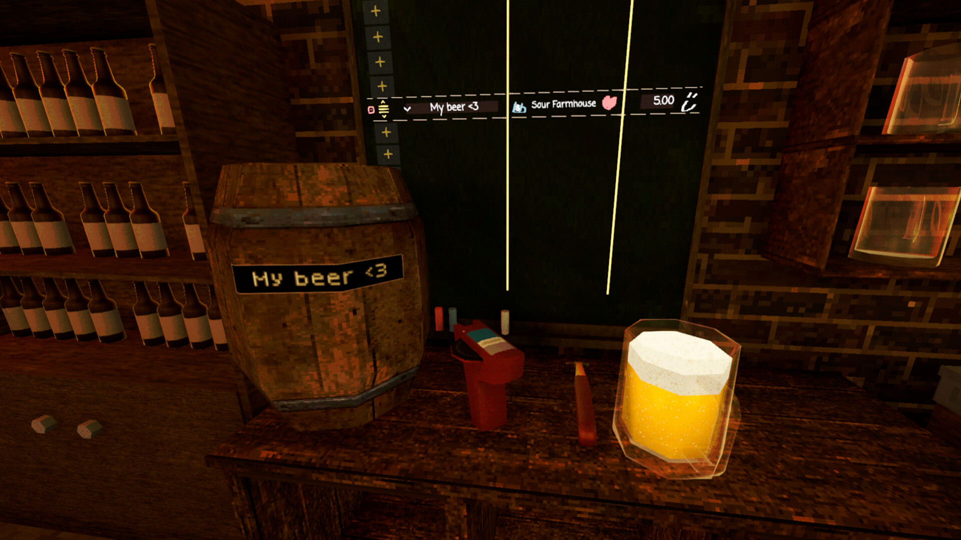 Drunken Hog: Dystopian Pub & Brewing Simulator screenshot #2