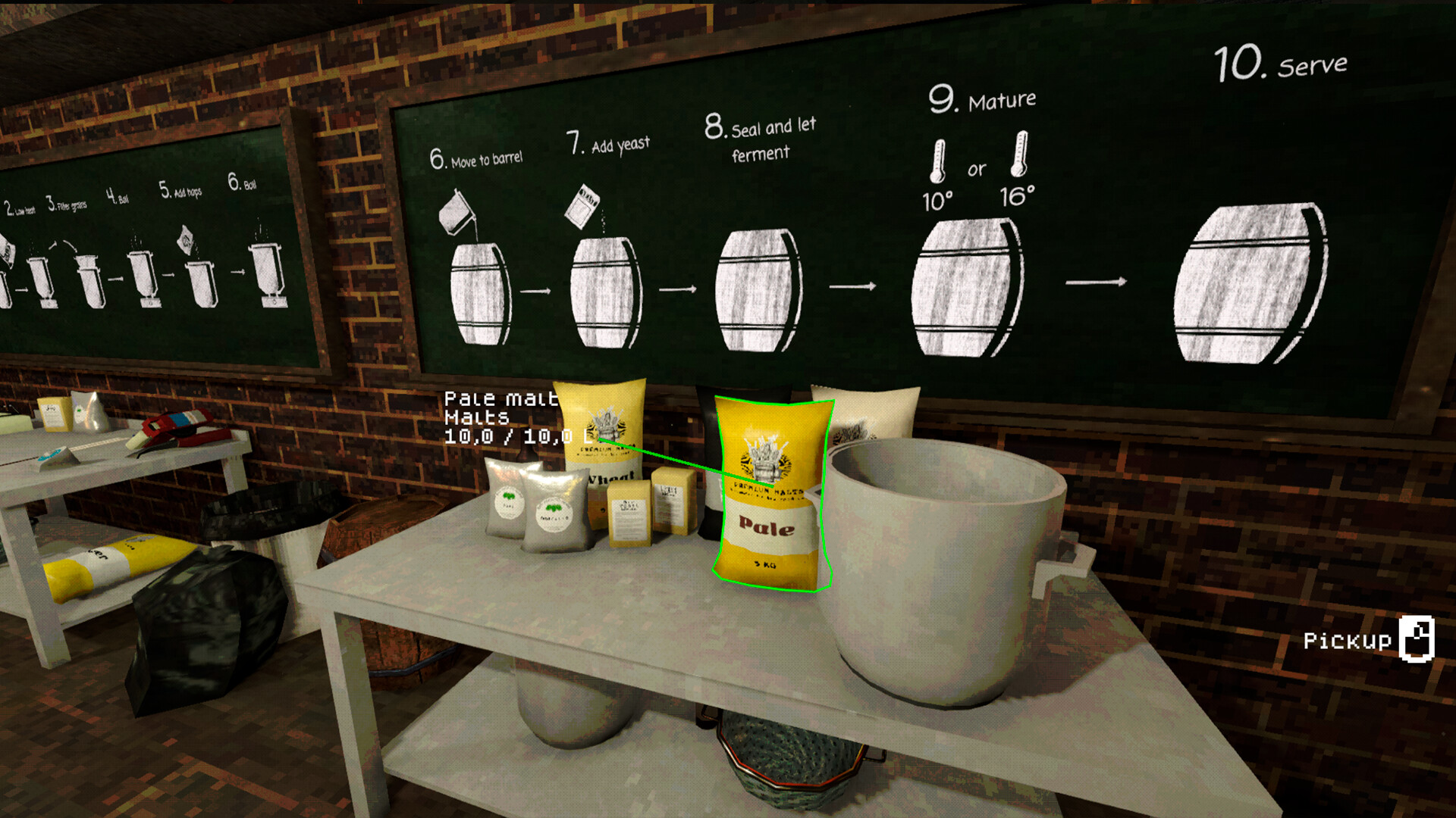 Drunken Hog: Dystopian Pub & Brewing Simulator screenshot #3